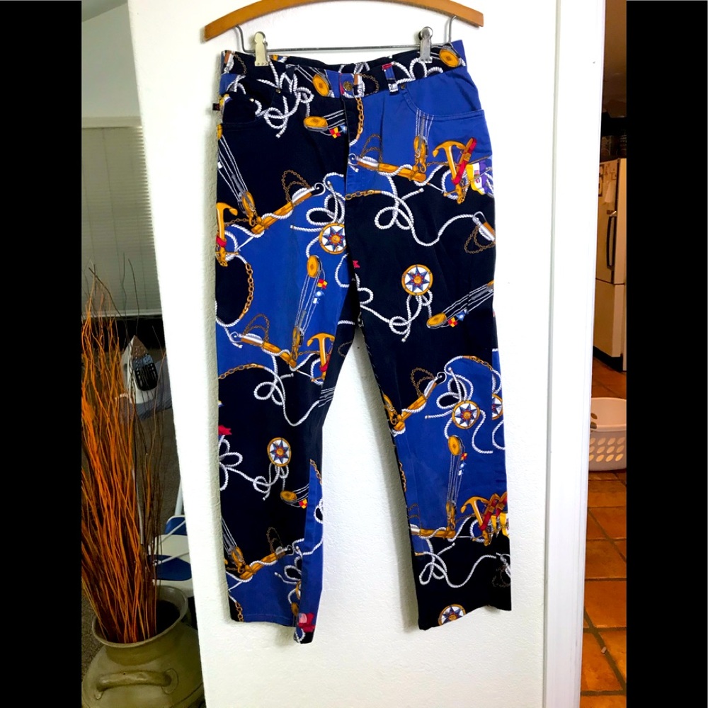 Ralph Lauren fun printed dress pant